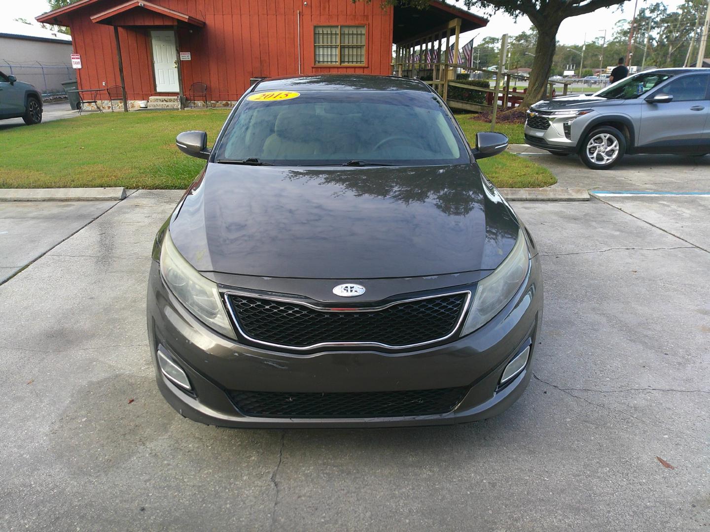 2015 BRONZE KIA OPTIMA LX (5XXGM4A71FG) , located at 1200 Cassat Avenue, Jacksonville, FL, 32205, (904) 695-1885, 30.302404, -81.731033 - Photo#0